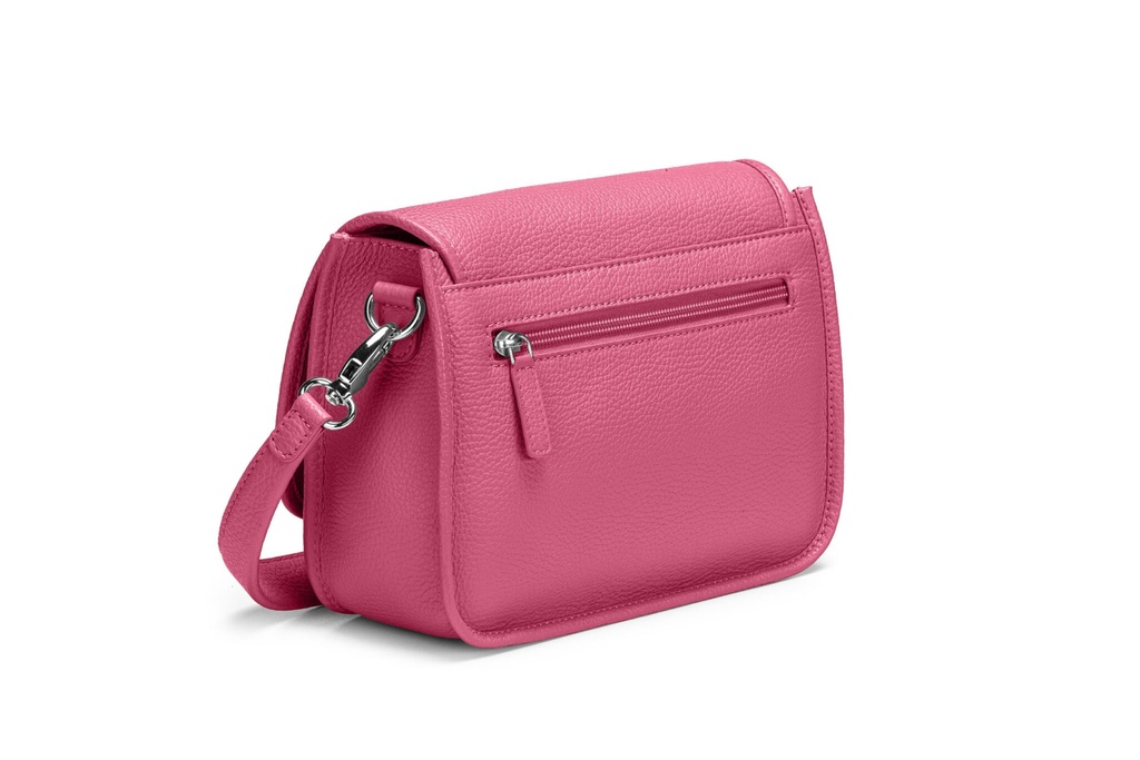 ELLA | pink | silber | genarbt