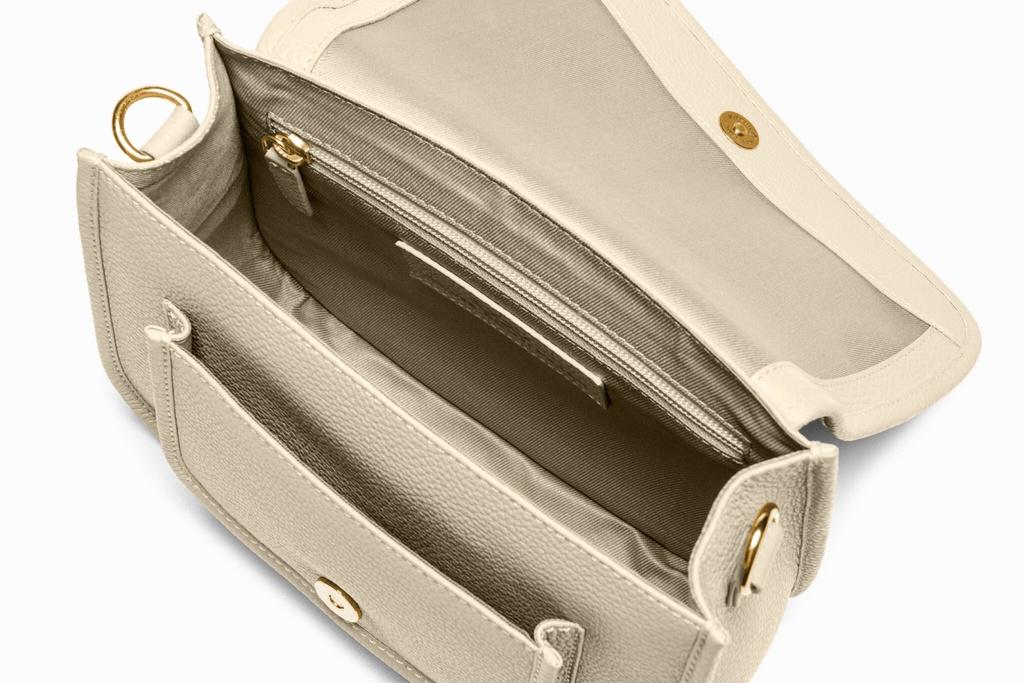 ELLA | sand | gold | genarbt