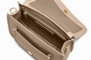 ELLA | taupe | gold | genarbt