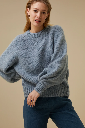 By Bar - Lucia pullover - 611 steel blue