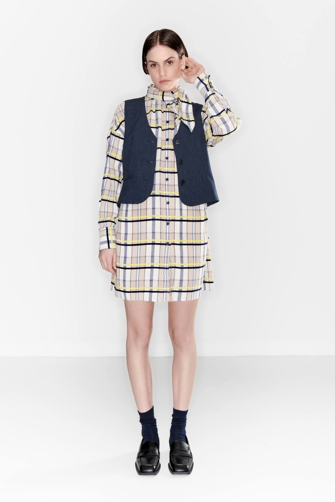 Julia June - Kleid 'Jurk Bly' multi blauw NEU