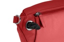 GASSI MAXI KIM | rot | silber | genarbt