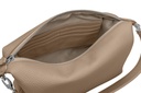 IDA | taupe | silber | genarbt