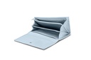 JYTTE | hellblau | silber | genarbt