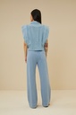 By bar - jane sleeveless denim jacket