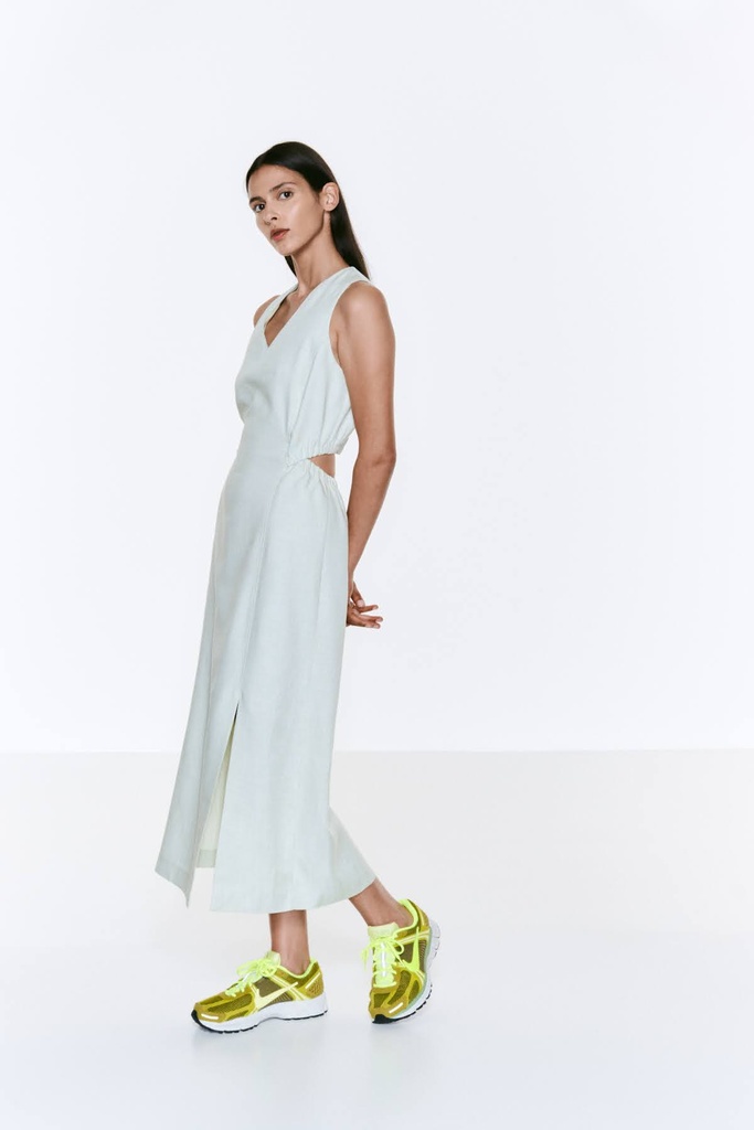Julia June - Kleid Linz pistazie 
