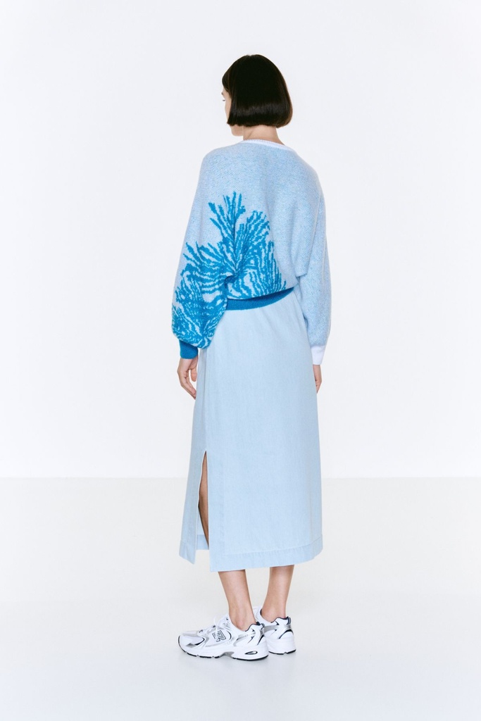 Julia June - Pullover Pike vivid blue