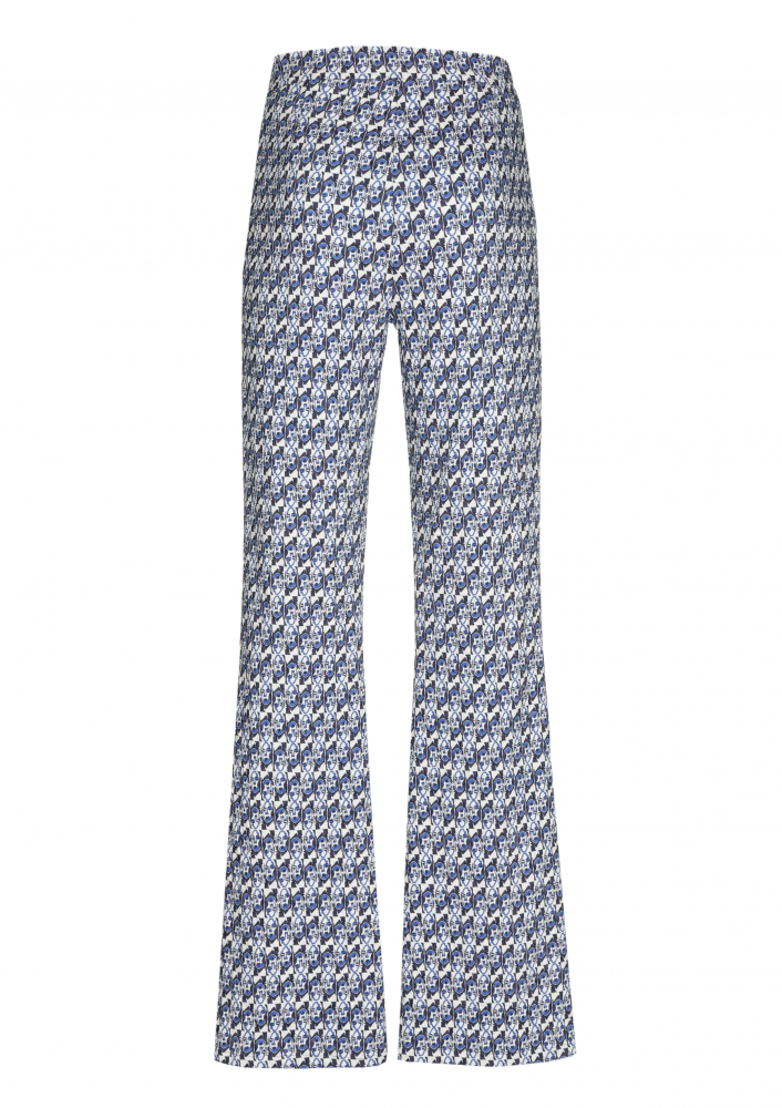 Caroline Biss - COMFORTABLE PANTS, BOOTCUT, NORMAL WAIST, POP ART PRINT Multi Color - 1550-29