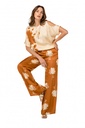 Caroline Biss - LOOSE-FITTING TOP WITH SHOULDER EFFECT Vanille - 1676-34