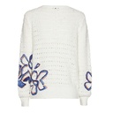 Caroline Biss - Loose knit pullover with print Multi Color - 1289-29