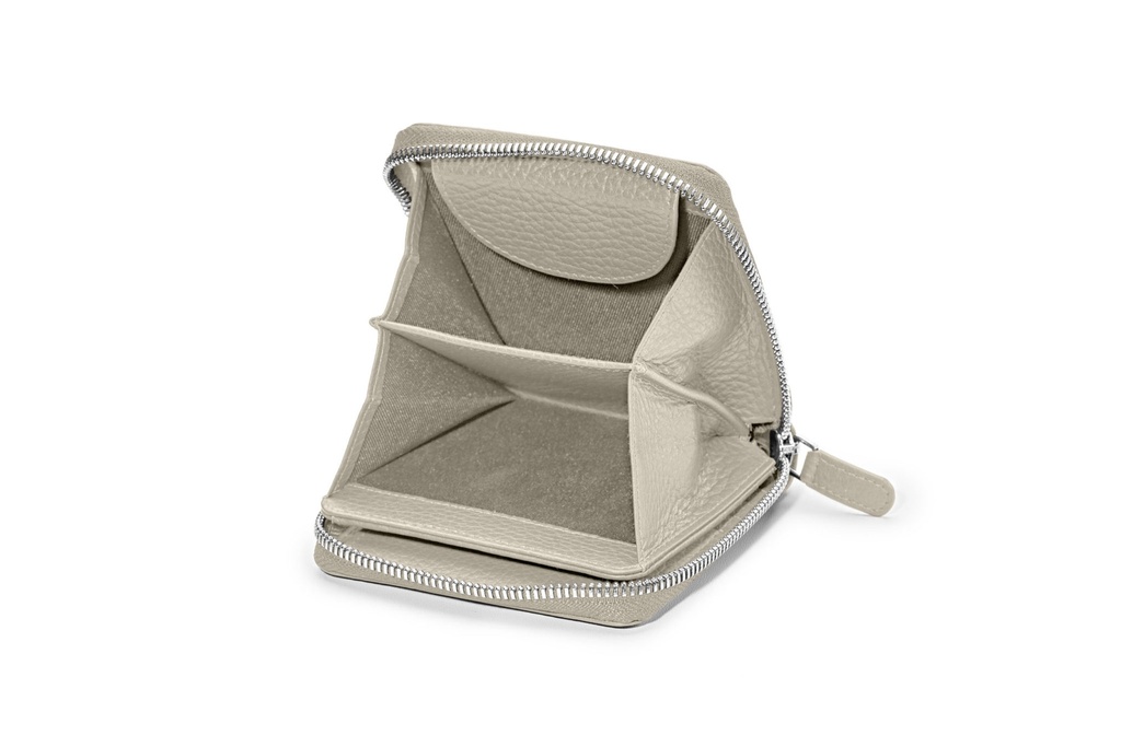 LILLE soft | porzellan | silber | genarbt