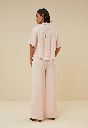 By bar - Eli Linen Pant - 036 cipria pink