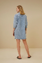 By bar - Flynth Denim Dress - 612 light denim