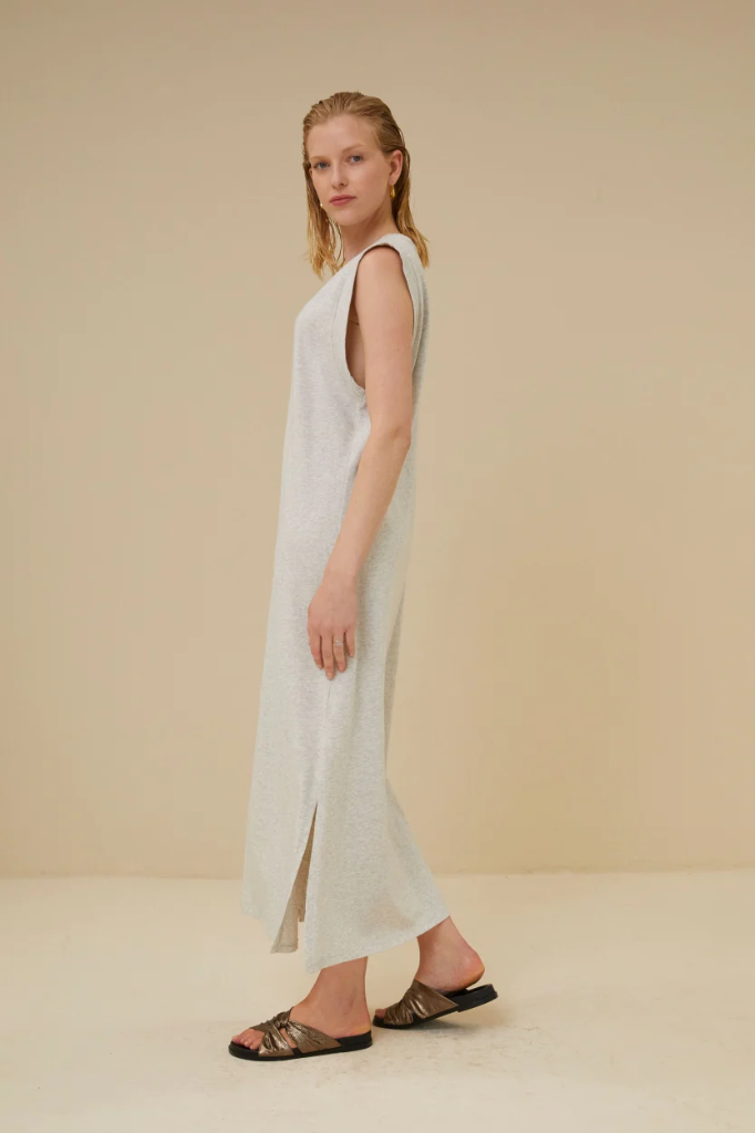 By bar - Lau Heavy Flame Dress - 825 grey melee