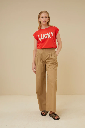 By bar - Thelma Lucky Top - 305 poppy red