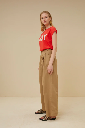 By bar - Thelma Lucky Top - 305 poppy red
