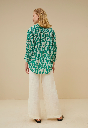 By Bar - Lucy Graphic Blouse - 433 Graphic Green