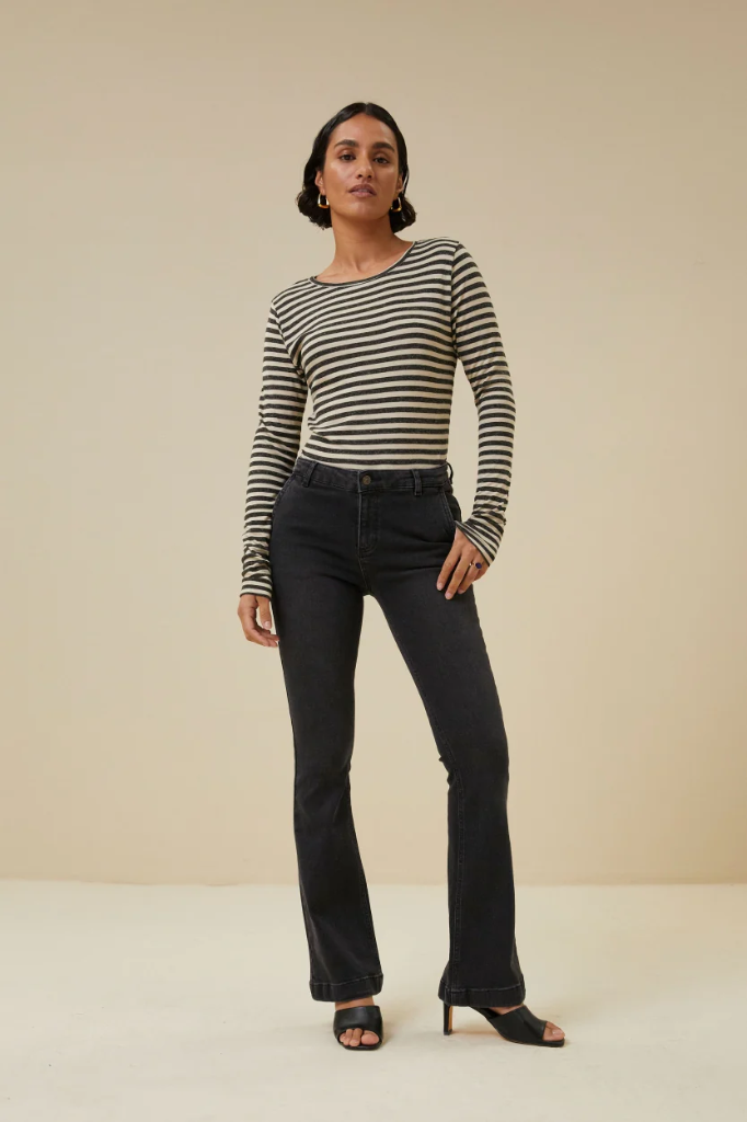By Bar -Leila LB Pant - 861 Jet Black
