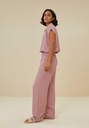 By Bar - Robyn Viscose Pant - 386 Nostalgia Rose