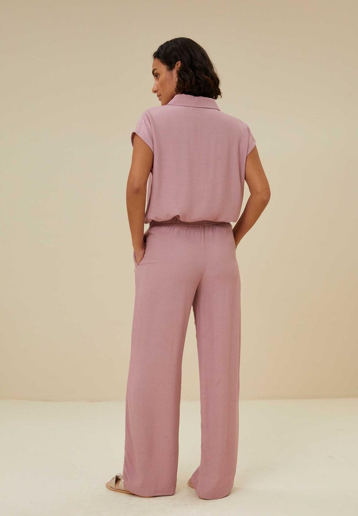 By Bar - Robyn Viscose Pant - 386 Nostalgia Rose