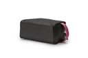 Waschtasche | schwarz | beere | gold | genarbt