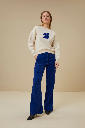 By Bar - bas logo sweater - 826 oyster melee