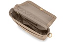 SMILLA | taupe | gold | genarbt