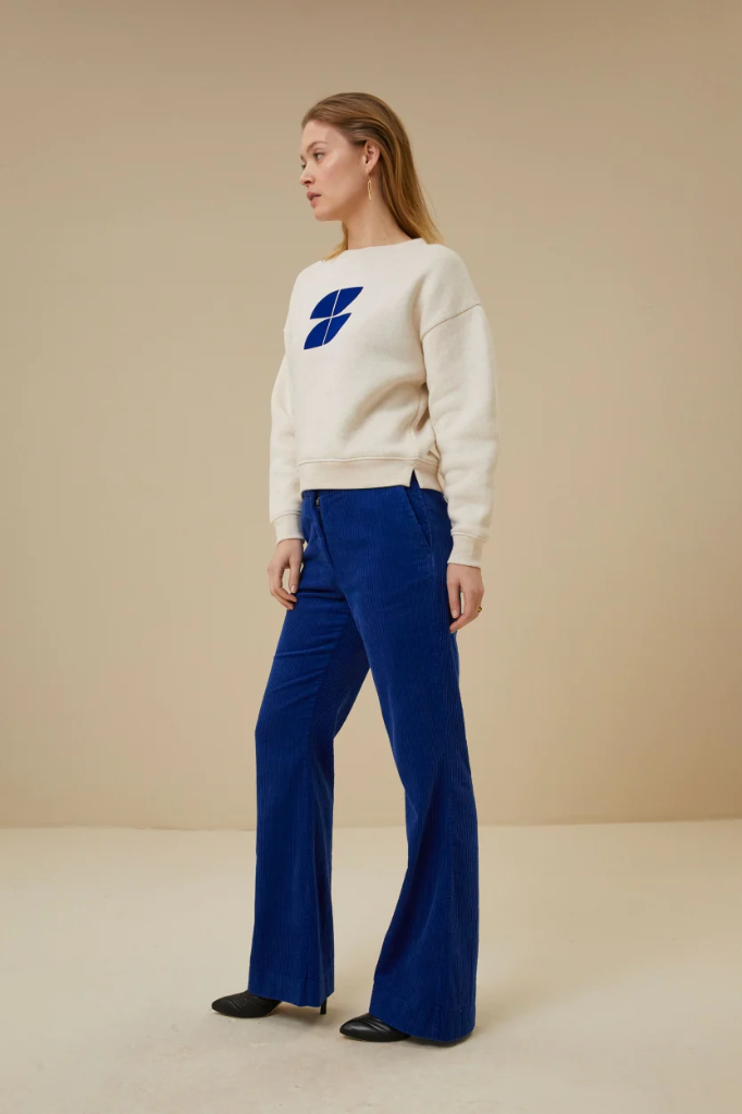 By Bar - bas logo sweater - 826 oyster melee