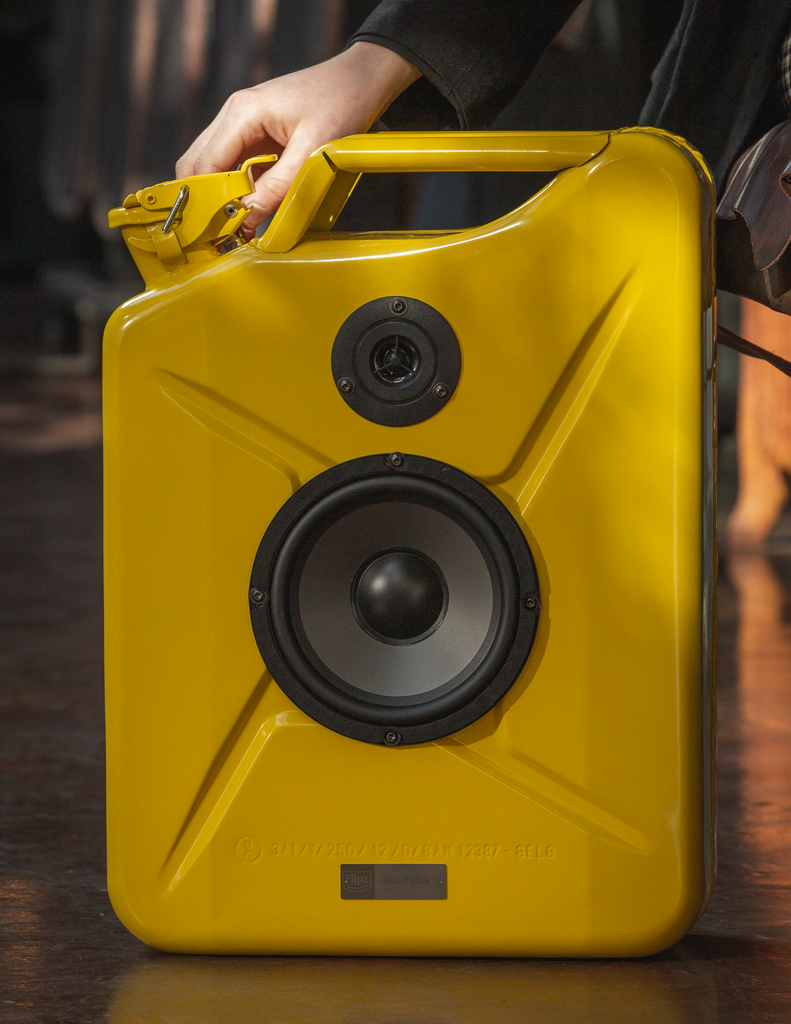 Flipz Speaker - Petrol sound yellow M (jerrycan)