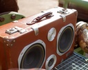 Flipz Speaker - Koffer vintage beats stereo