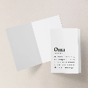 Aemmi - Klappkarte mit Umschlag - Oma