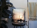 Gusta - Vintage Lamp - Hout/Wood incl. Vintage LED Bulb
