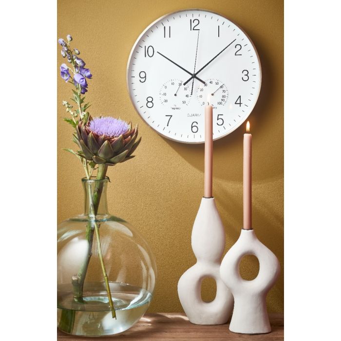 Branded by - Stabkerzenhalter Kandelaar Ivy wit 21cm