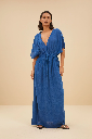 By Bar - Long dress - 608 kingsblue - ONE SIZE