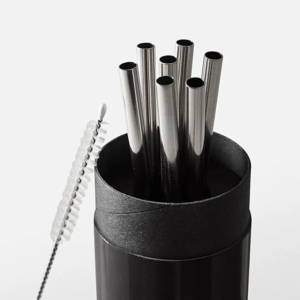 Swedish Tonic Stockholm - 10 Bar Straws silver