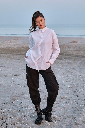 Future Planet of Style - Signature blouse oversized white - zick zack