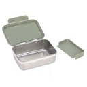 Lässig - Lunchbox stainless steel happy prints light olive