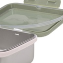Lässig - Lunchbox stainless steel happy prints light olive