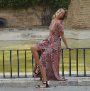 Mandala by Mallorca - Wickelkleid Seidenlook