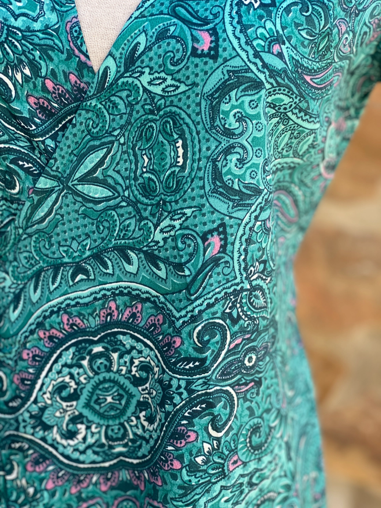 Mandala by Mallorca - Wickelkleid Seidenlook