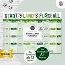 Chilitype - Stadt-Land-Fussball - Spielblock DIN A4