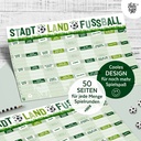 Chilitype - Stadt-Land-Fussball - Spielblock DIN A4