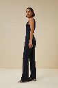 By Bar - Lace Singlet - 602 dark navy 