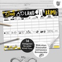 Chilitype - Stadt-Land-Krimi - Spielblock DIN A4 