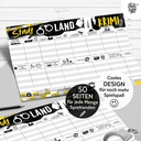 Chilitype - Stadt-Land-Krimi - Spielblock DIN A4 