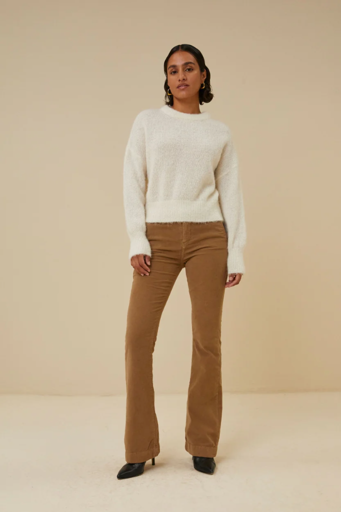 By Bar - leila velvet pant - 413 clay
