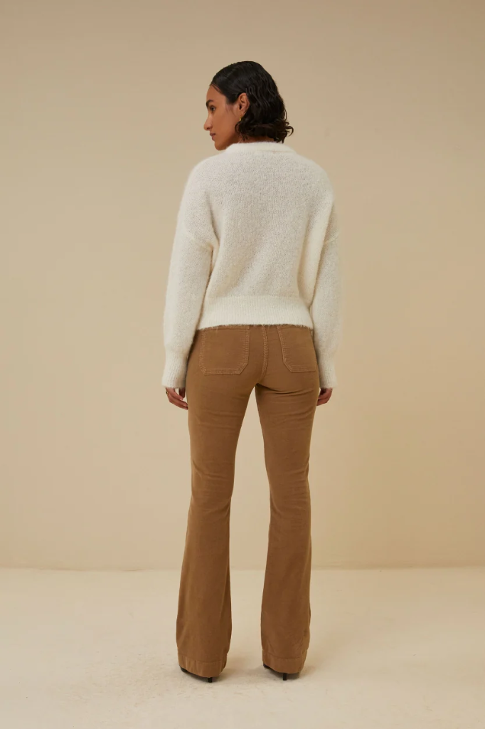 By Bar - leila velvet pant - 413 clay