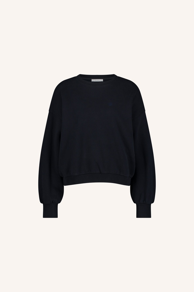 By Bar - bibi lucky curve sweater - 856 midnight 