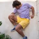 Billybelt - Sommer Shorts Velours Beach Horizon - Rouge cèdre