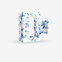 Sasstie - Liberty Porcelaine Haarspange